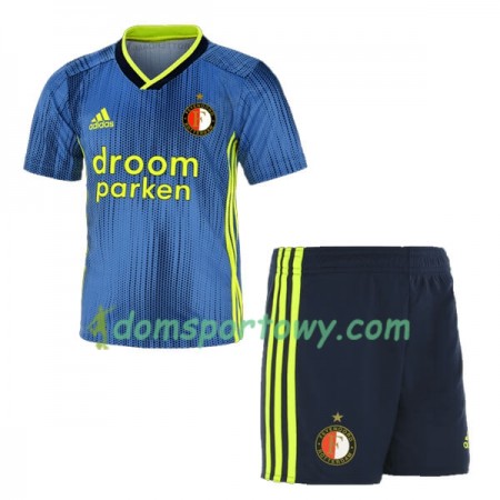 Koszulka Feyenoord Rotterdam Dziecięcy Wyjazdowe Koszulki Piłkarskie 2019-2020 Krótki Rękaw